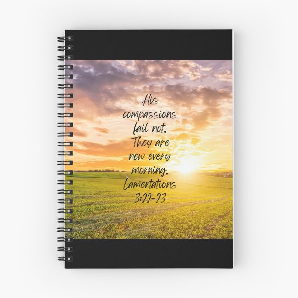 Item preview, His compassions are new every morning designed and sold by iwoh.