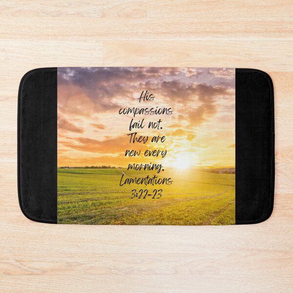 Item preview, His compassions are new every morning designed and sold by iwoh.