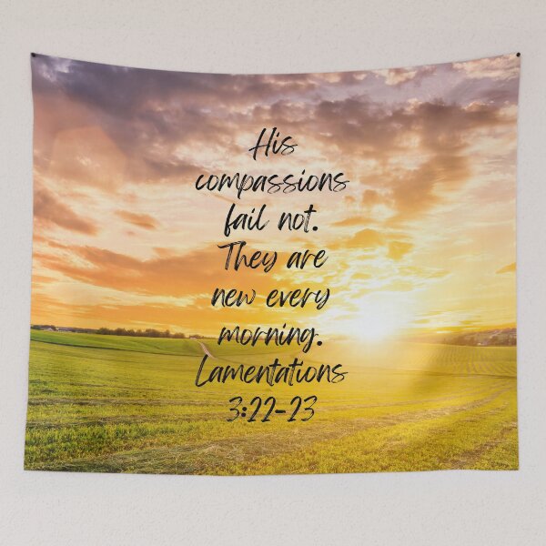 Item preview, His compassions are new every morning designed and sold by iwoh.