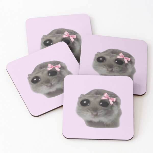 Item preview, Sad Hamster with big eyes designed and sold by Barbzzm.