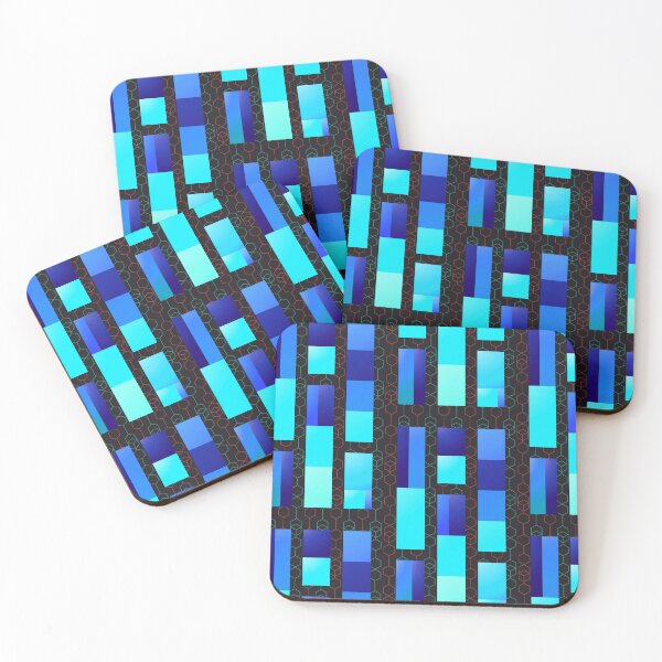 Item preview, Blue Rectangles  designed and sold by amanda150771.