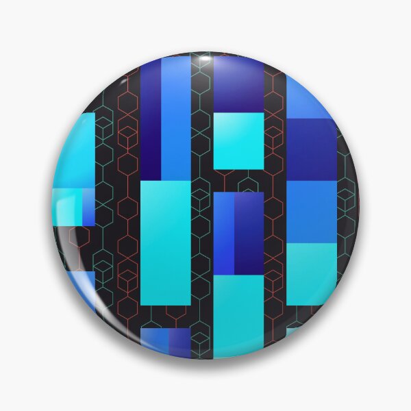 Item preview, Blue Rectangles  designed and sold by amanda150771.