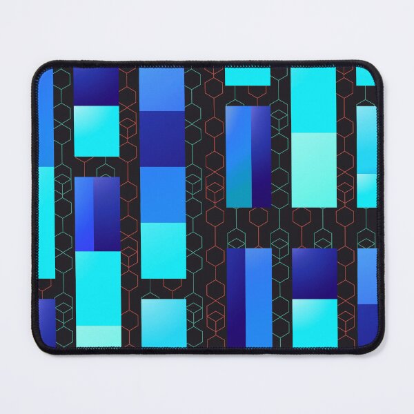 Item preview, Blue Rectangles  designed and sold by amanda150771.