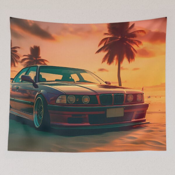 Item preview, Car E Thirty Six Sunset Beach designed and sold by gmerkys.