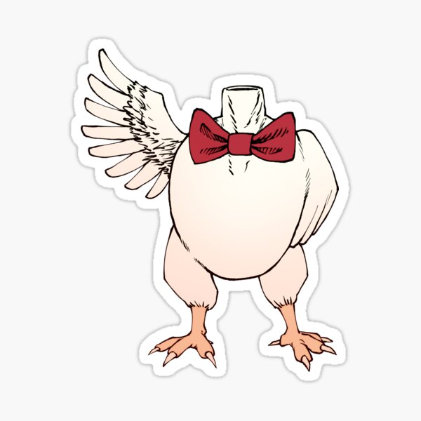 Headless chicken Sticker