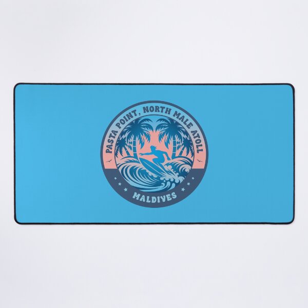 Item preview, Pasta Point North Male Atoll Maldives Surfing Design designed and sold by CynthiaGraphics.