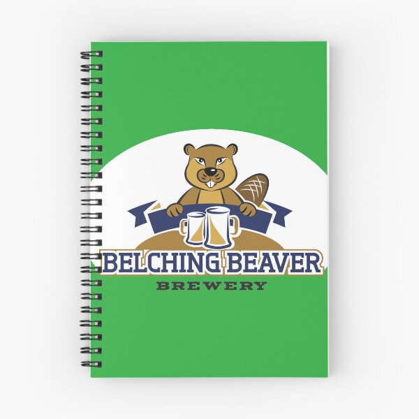 Item preview, Belching Beaver Brewery Logo 12 designed and sold by 108dragons.