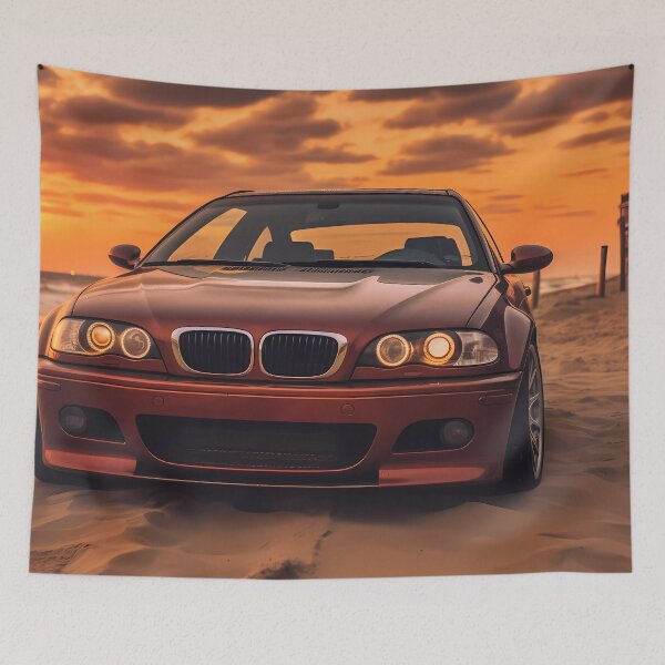 Aperçu de l'œuvre Voiture E 46 Sunset Beach créée et vendue par gmerkys.