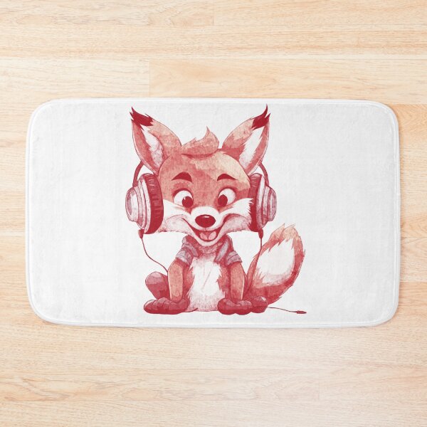 Item preview, Smiling Musical Fox designed and sold by kinpirks.