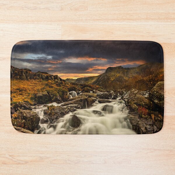 Item preview, Snowdonia Rapids Sunset designed and sold by AJEvans.