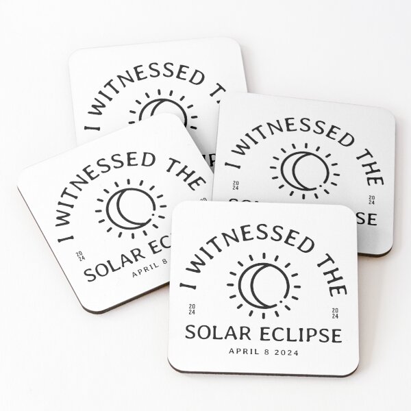 Item preview, I Witnessed The Solar Eclipse 2024 designed and sold by marsdesignshop.