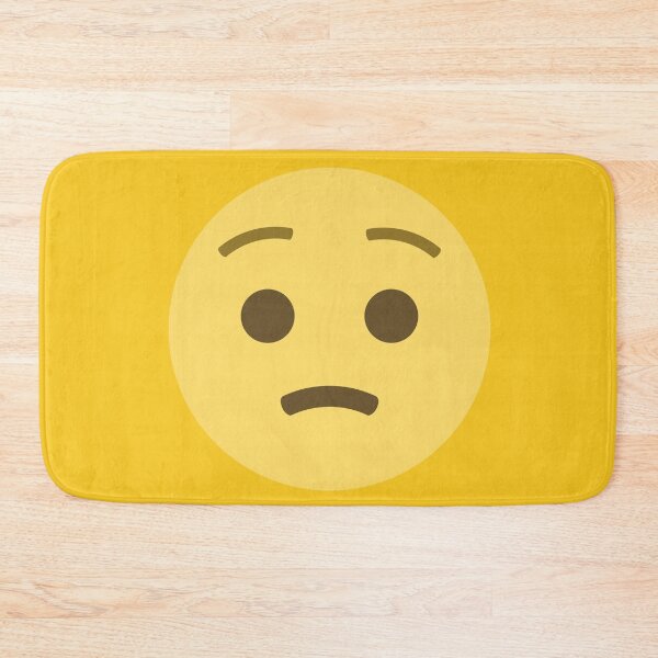 Item preview, Slightly Frowning Face Emoji designed and sold by patternsbyposh.
