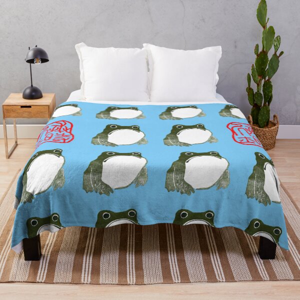Item preview, Field of Japanese Frogs Toads 19th Century designed and sold by Pixelchicken.