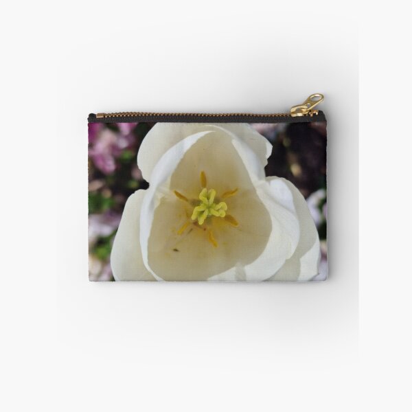 Item preview, White Tulip Flower with Petals, Pistils, Stamens designed and sold by Gaboro.