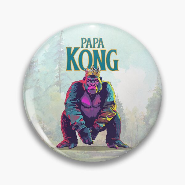 Item preview, Papa Kong Brave Father designed and sold by 3nityoneart.