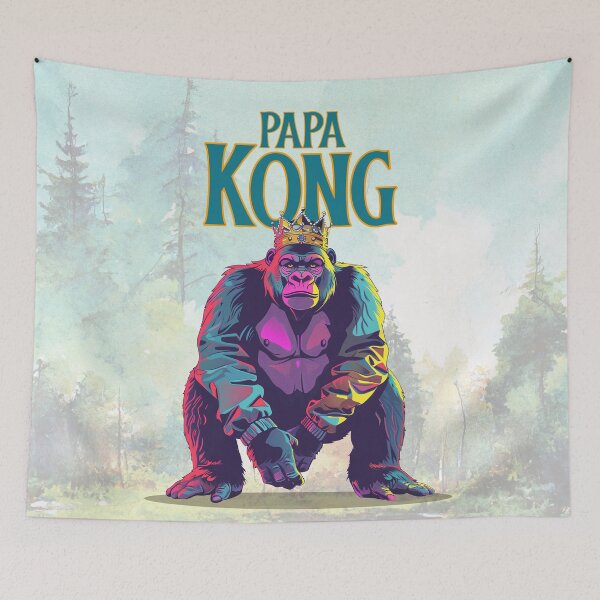 Item preview, Papa Kong Brave Father designed and sold by 3nityoneart.