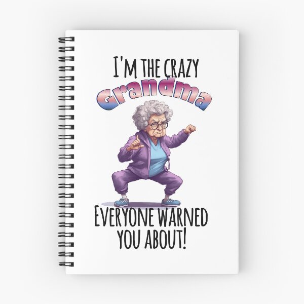Item preview, Crazy Grandma Everyone Warned You About designed and sold by MyHeartByHands.