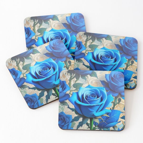 Item preview, Blue roses designed and sold by artdemarta.