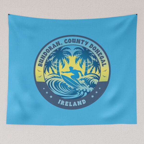 Item preview, Bundoran County Donegal Ireland Surfing Design designed and sold by CynthiaGraphics.