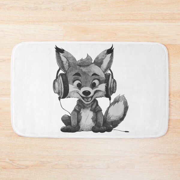 Item preview, Smiling Musical Fox designed and sold by kinpirks.