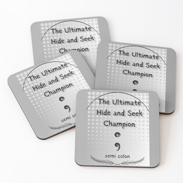 Item preview, The Ultimate Hide and Seek Champion designed and sold by CodeCrush.