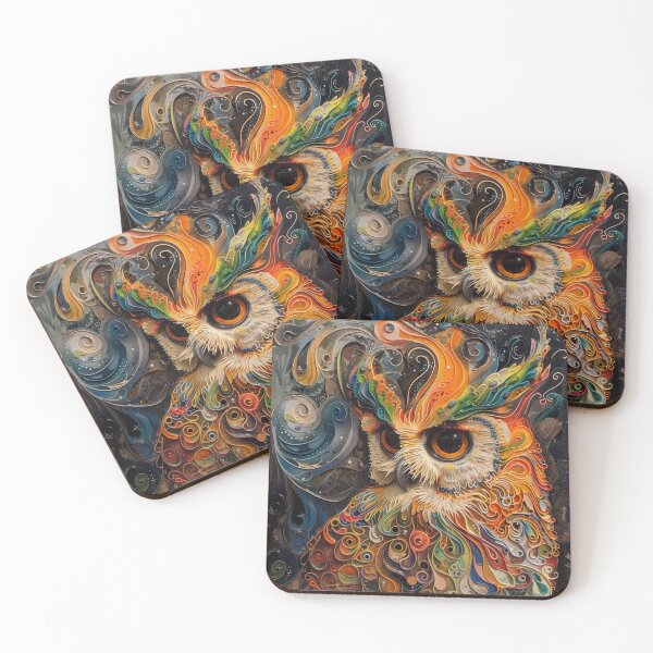 Item preview, Colorful Owl designed and sold by MNSY.