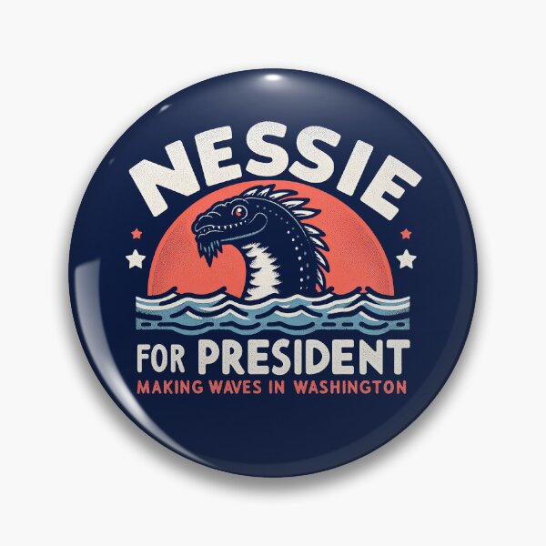 Artikelvorschau, Nessie wird Präsident entworfen und verkauft von FabledTees.