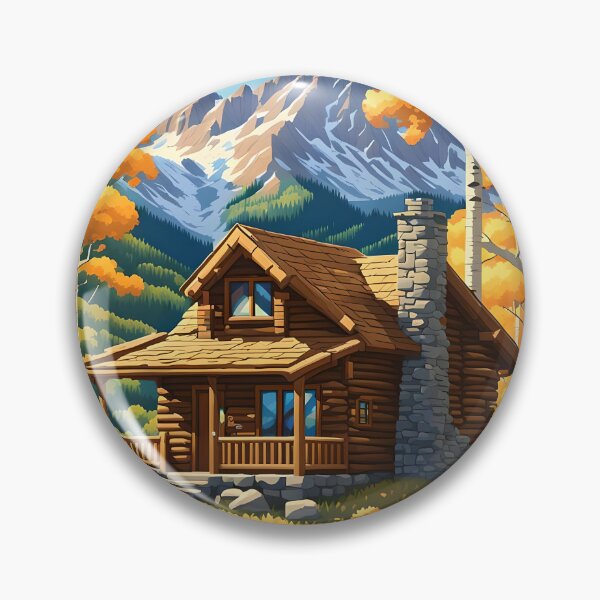 Item preview, Birch Tree Cabin designed and sold by VeiledVision.