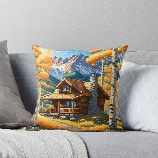 Item preview, Birch Tree Cabin designed and sold by VeiledVision.