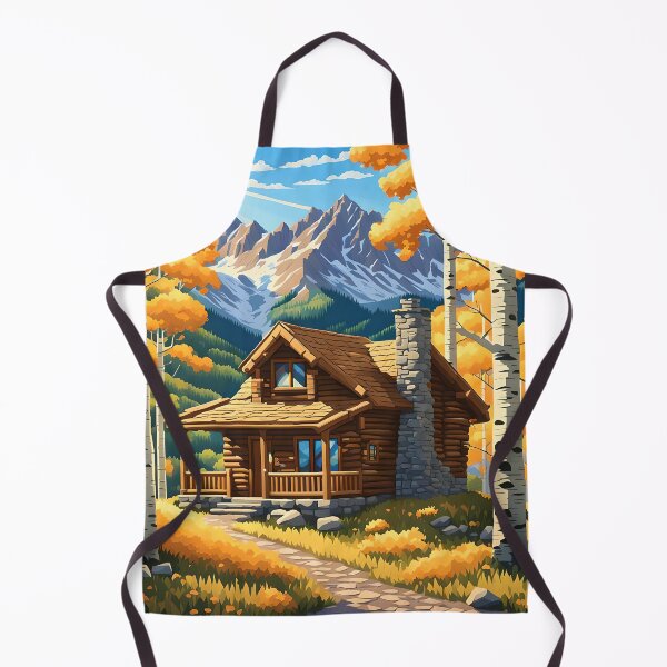 Item preview, Birch Tree Cabin designed and sold by VeiledVision.