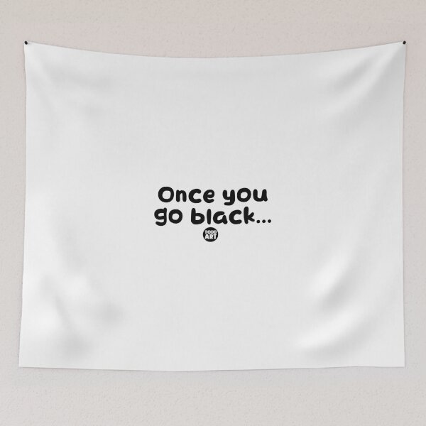 Item preview, ONCE YOU GO BLACK MUG designed and sold by TODD GOLDMAN.
