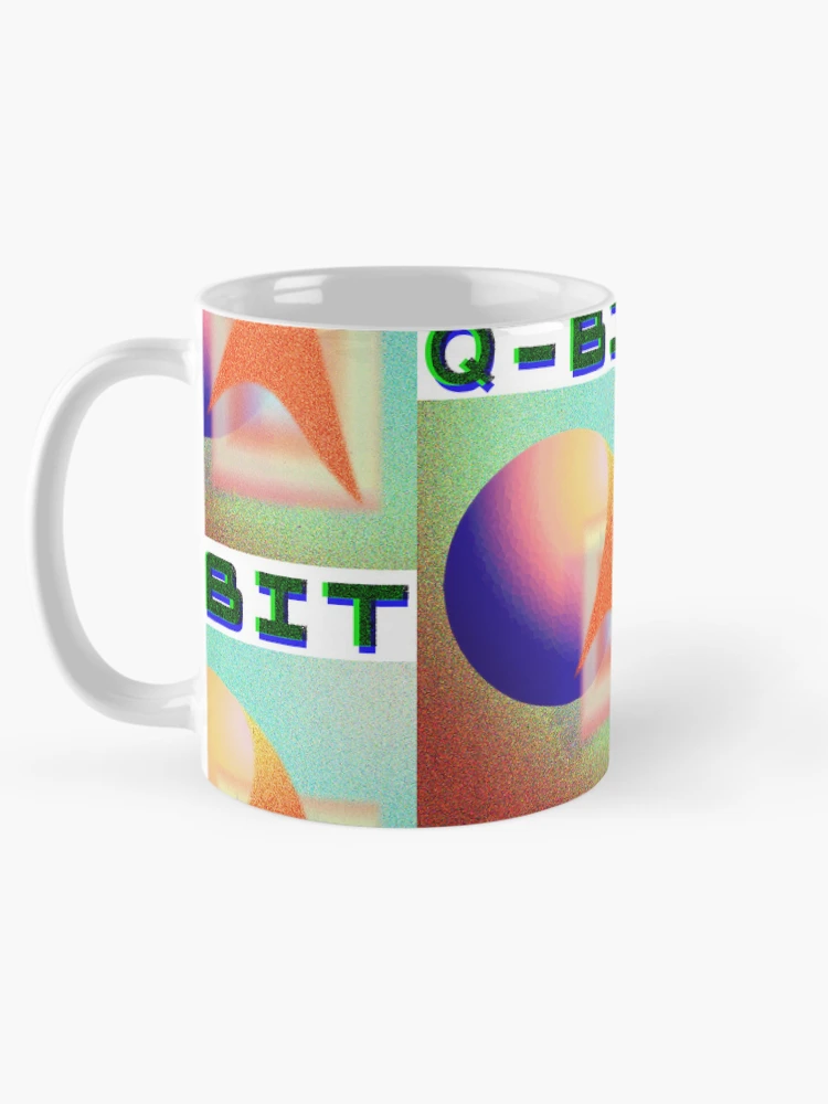 Thumbnail 5 of 6, Coffee Mug, Q-Bit Quantum Computing Computer designed and sold by ColorByBlank.