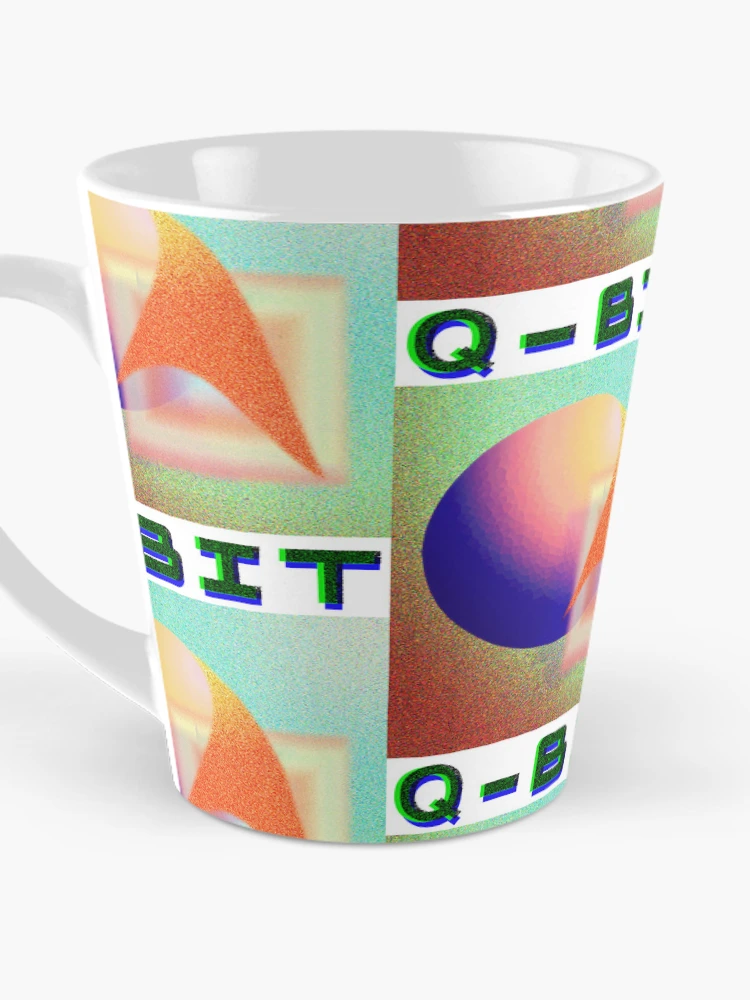 Thumbnail 3 of 4, Coffee Mug, Q-Bit Quantum Computing Computer designed and sold by ColorByBlank.