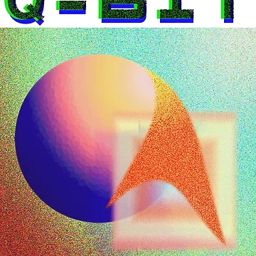Artwork thumbnail, Q-Bit Quantum Computing Computer by ColorByBlank