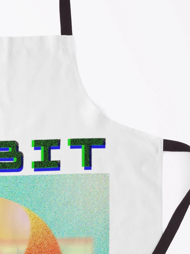 Thumbnail 3 of 6, Apron, Q-Bit Quantum Computing Computer designed and sold by ColorByBlank.