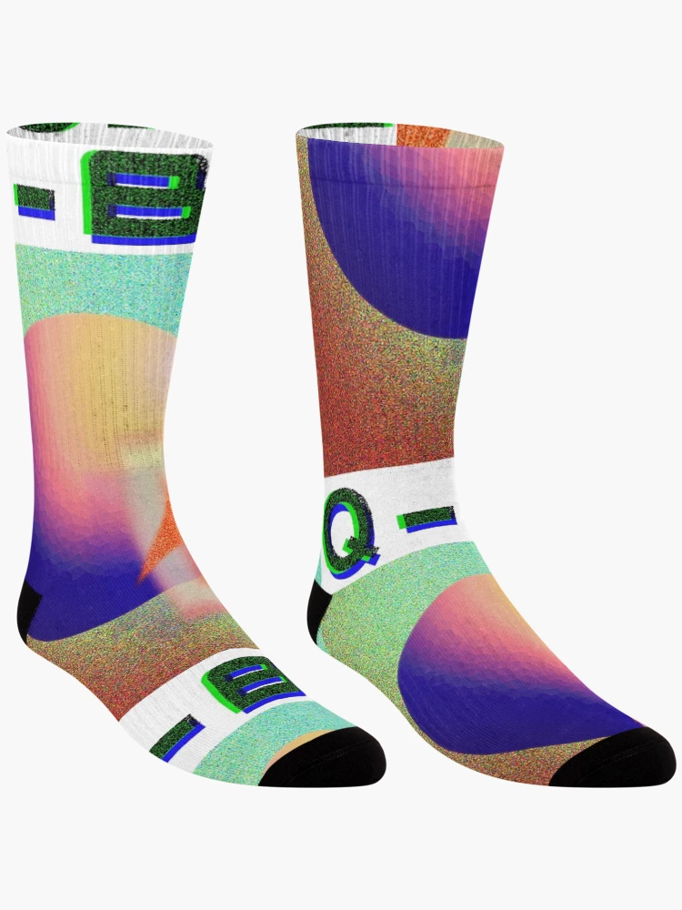 Thumbnail 3 of 5, Socks, Q-Bit Quantum Computing Computer designed and sold by ColorByBlank.