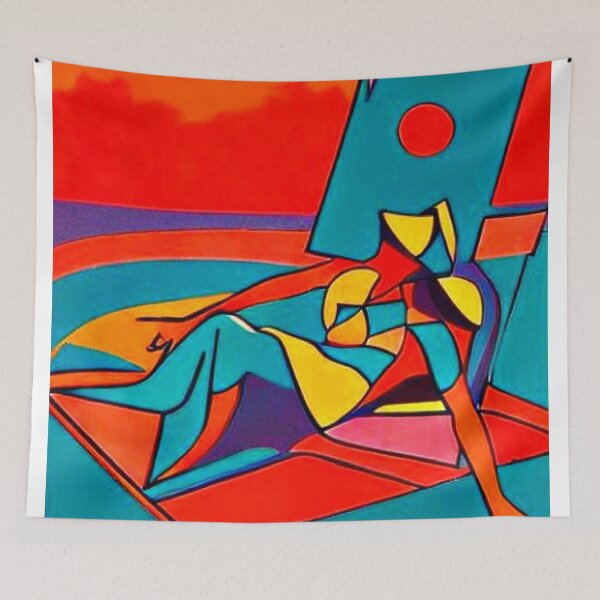 Item preview, Sunbather designed and sold by George Hutton Hunter.