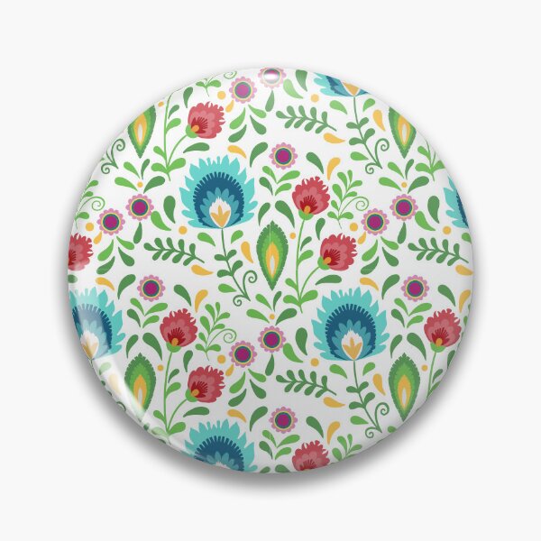 Item preview, Folklore floral pattern designed and sold by AngeMNunez.