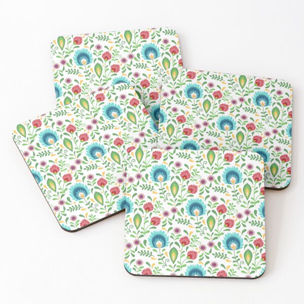 Item preview, Folklore floral pattern designed and sold by AngeMNunez.