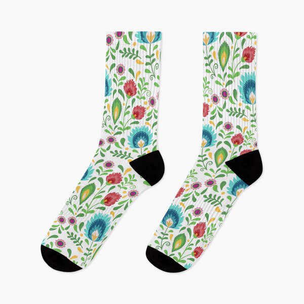 Item preview, Folklore floral pattern designed and sold by AngeMNunez.