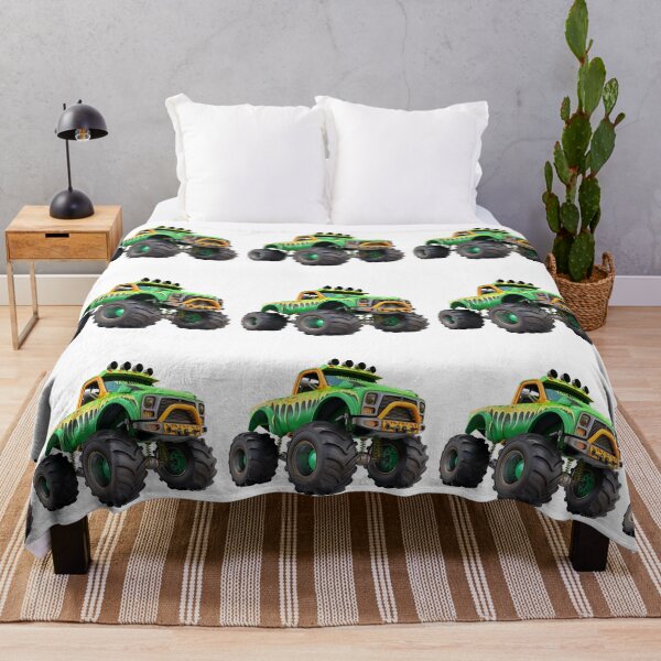 Item preview, 3D Cartoon Monster Truck Stickers, Logo, Illustration, Wall arts, Art Prints and More designed and sold by Kevin Lou.