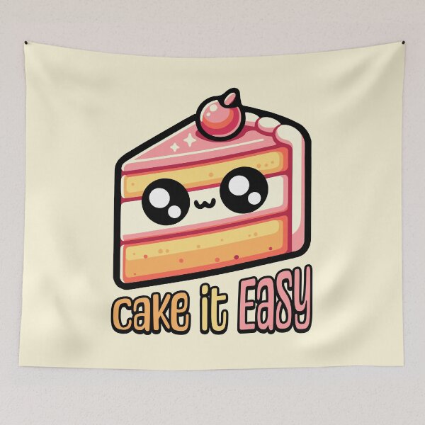 Item preview, Cake It Easy! Cute Cake Pun designed and sold by PMCreative.