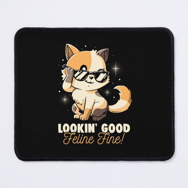 Item preview, Feline Fine - Funny Cute Cat Sarcasm Gift designed and sold by koalateess.