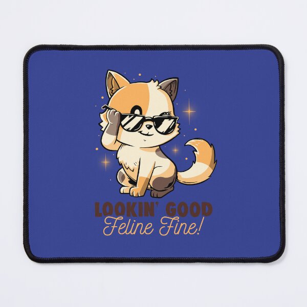 Item preview, Feline Fine - Funny Cute Cat Sarcasm Gift designed and sold by koalateess.