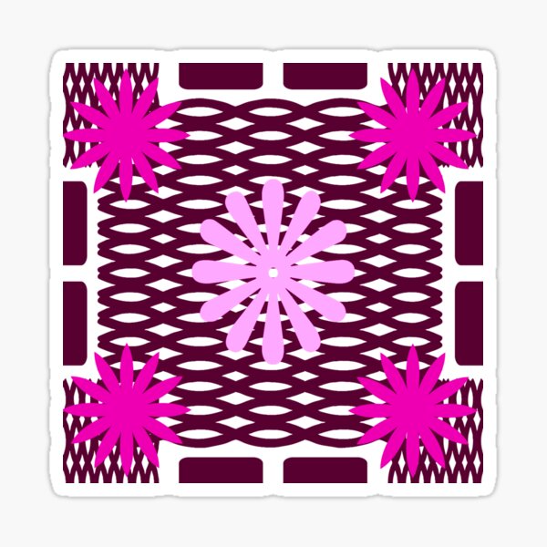 Vista previa del artículo con la obra «Daisies on Net», diseñado y vendido por mavicfe.