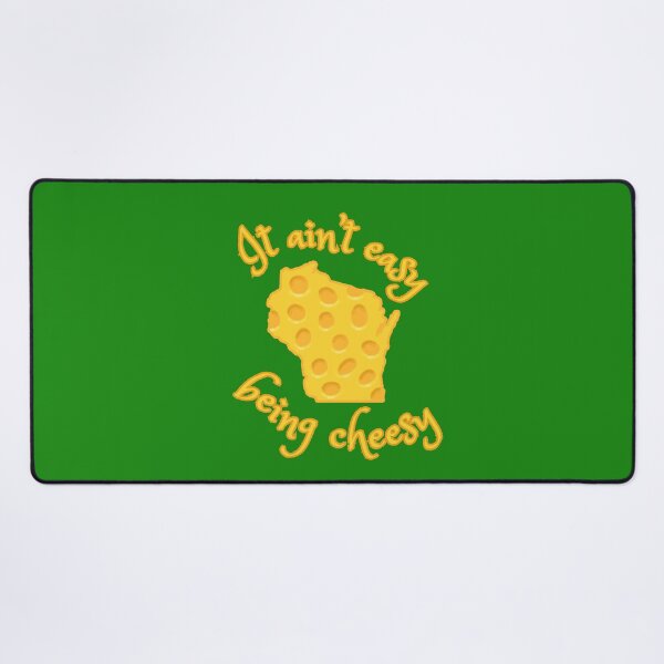 Item preview, It Ain't Easy Being Cheesy Wisconsin designed and sold by rosaliemillen.