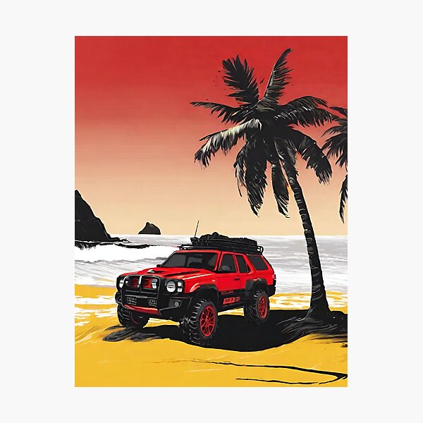 Item preview, Off-road car on the beach, designed and sold by StonePine.