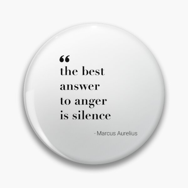 Item preview, Silence Stoic Quote Wallpaper Marcus Aurelius Motivational Inspirational Modern Wall Art Home Decor Minimalist Clear designed and sold by Lichtbildfang.