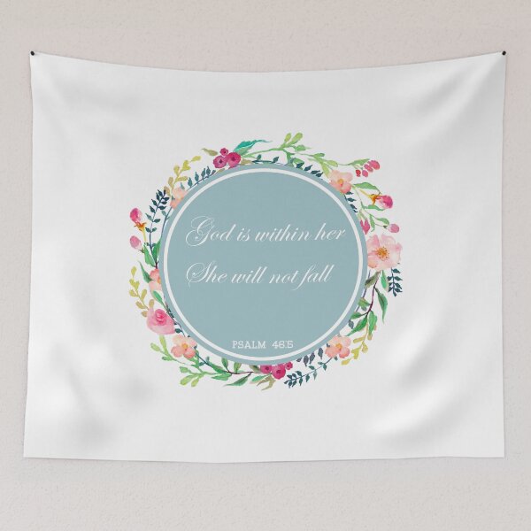 Item preview, God is Within Her She Will Not Fall designed and sold by CreativeStrike.