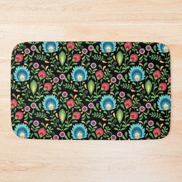 Item preview, Folklore floral pattern designed and sold by AngeMNunez.